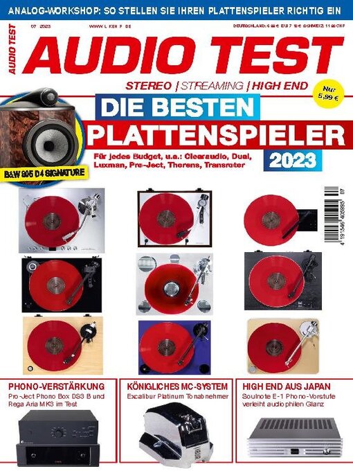 Title details for Audio Test by Auerbach Verlag and Infodienste GmbH - Available
